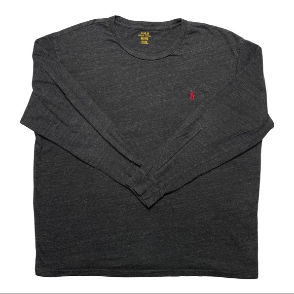 Polo Ralph Lauren Other - Polo Ralph Lauren T-Shirt Long Sleeve Men’s Size 2XL Charcoal